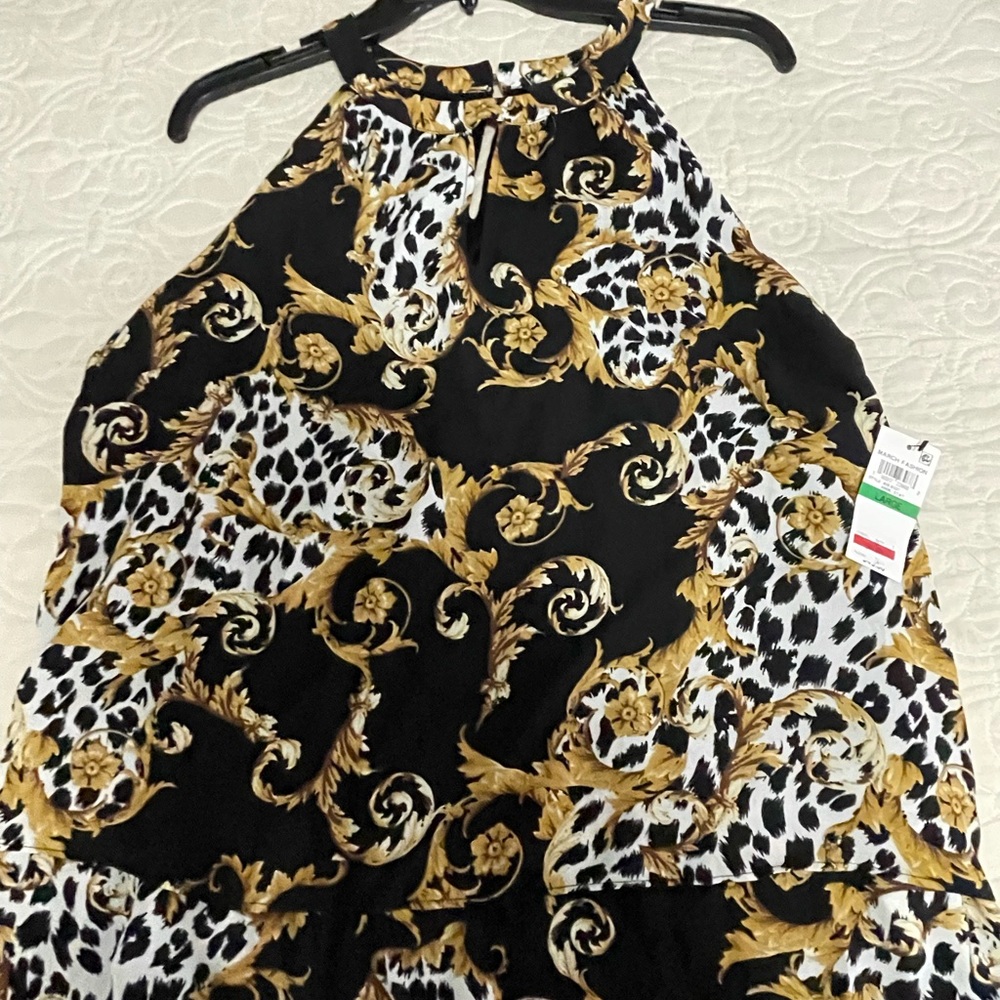 Thalia Sodi halter style top so lg.